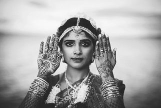 Wedding Photos in vines